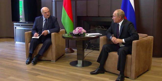 Путин успокоил Лукашенко: "Мы ближайшие союзники, и безопасность у нас коллективная"