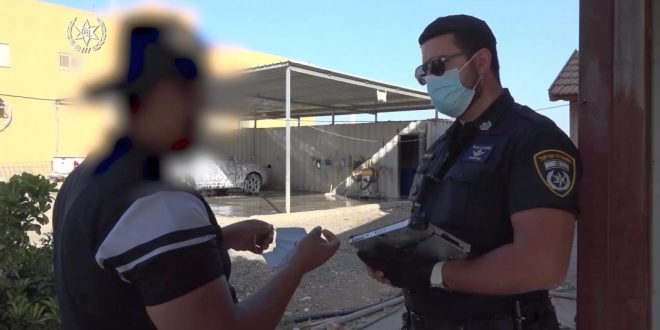 за выходные израильская полиция выписала более двух тысяч штрафов