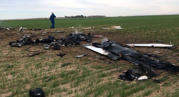 Легкомоторный самолета упал в Негеве: два человека погибли