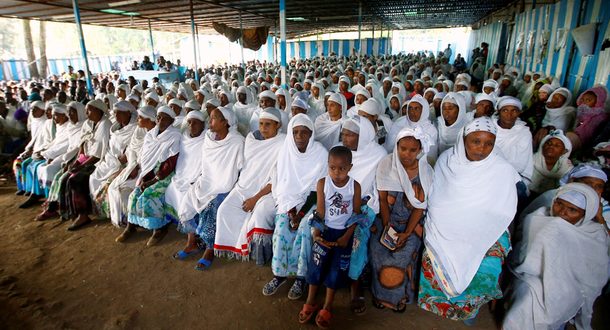 Разыграли «эфиопскую карту»: Биби выступил перед 316 «бней фалашмура», завтра – еще 100 репатриантов